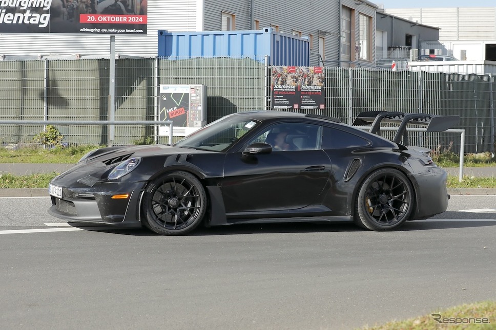 ポルシェ 911 GT3 RS 改良新型のプロトタイプ《APOLLO NEWS SERVICE》