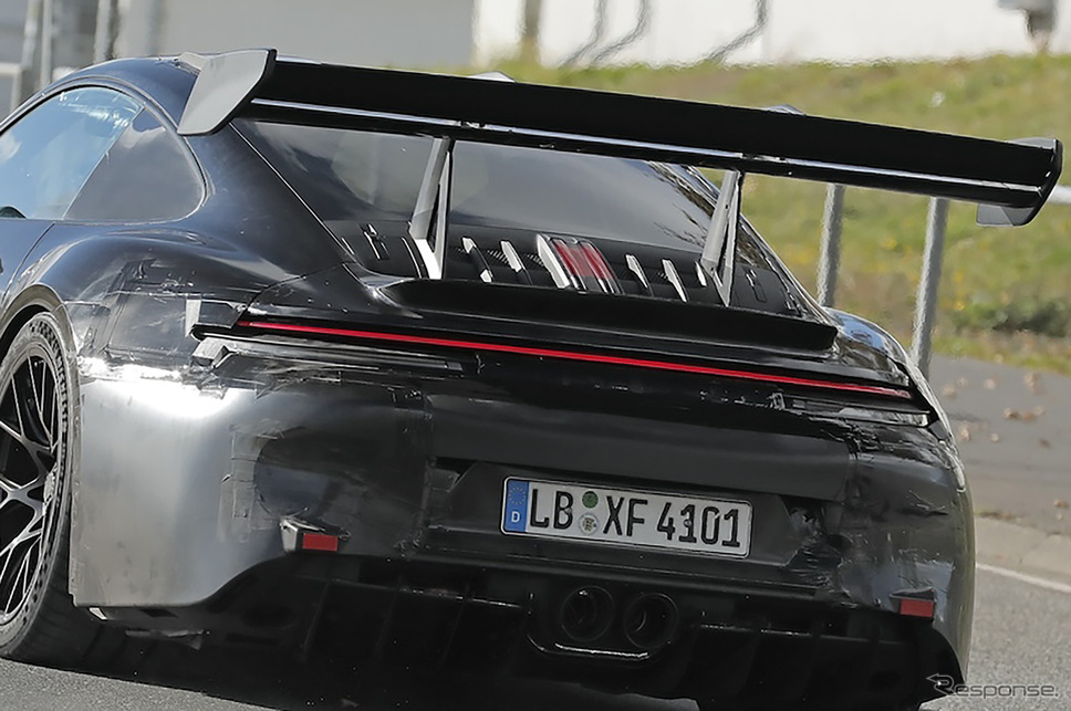 ポルシェ 911 GT3 RS 改良新型のプロトタイプ《APOLLO NEWS SERVICE》