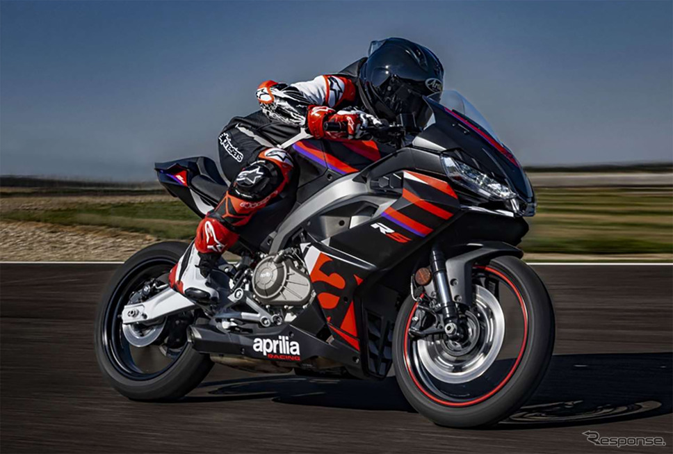 アプリリアの新型スポーツバイク『RS 457』《写真提供 ピアッジオグループジャパン》