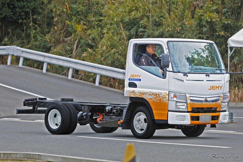 国内初のEVコンバージョントラックの量産予定車が完成《写真提供 ヤマトモビリティ》