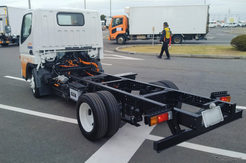 国内初のEVコンバージョントラックの量産予定車が完成《写真提供 ヤマトモビリティ》