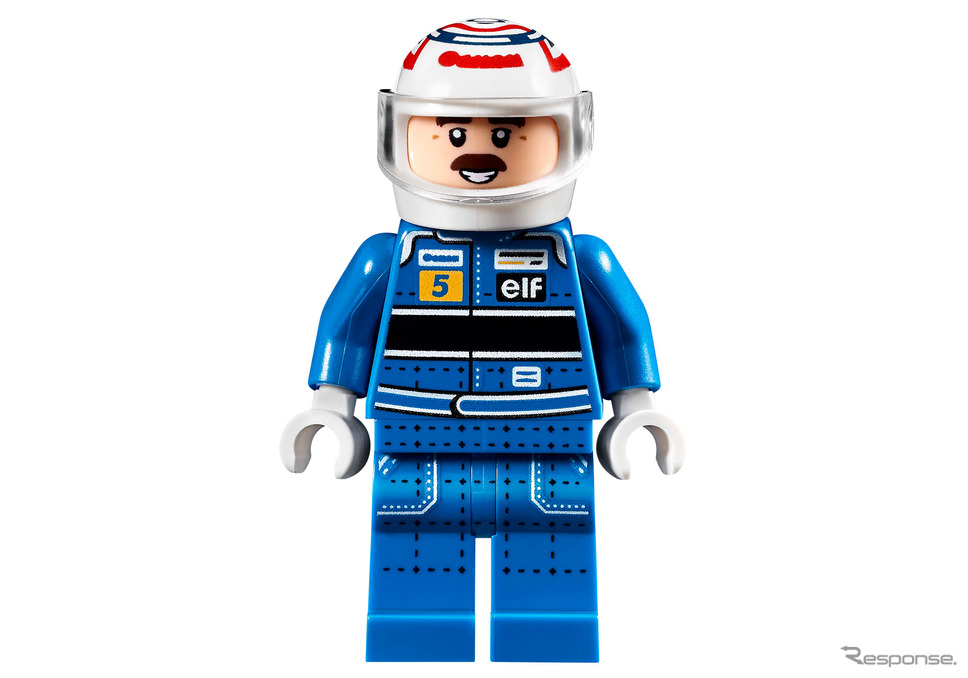 レゴアイコン Williams Racing FW14B &Nigel Mansell《写真提供 レゴジャパン》