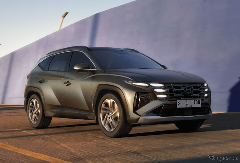 ヒョンデ・ツーソン改良新型《photo by Hyundai》