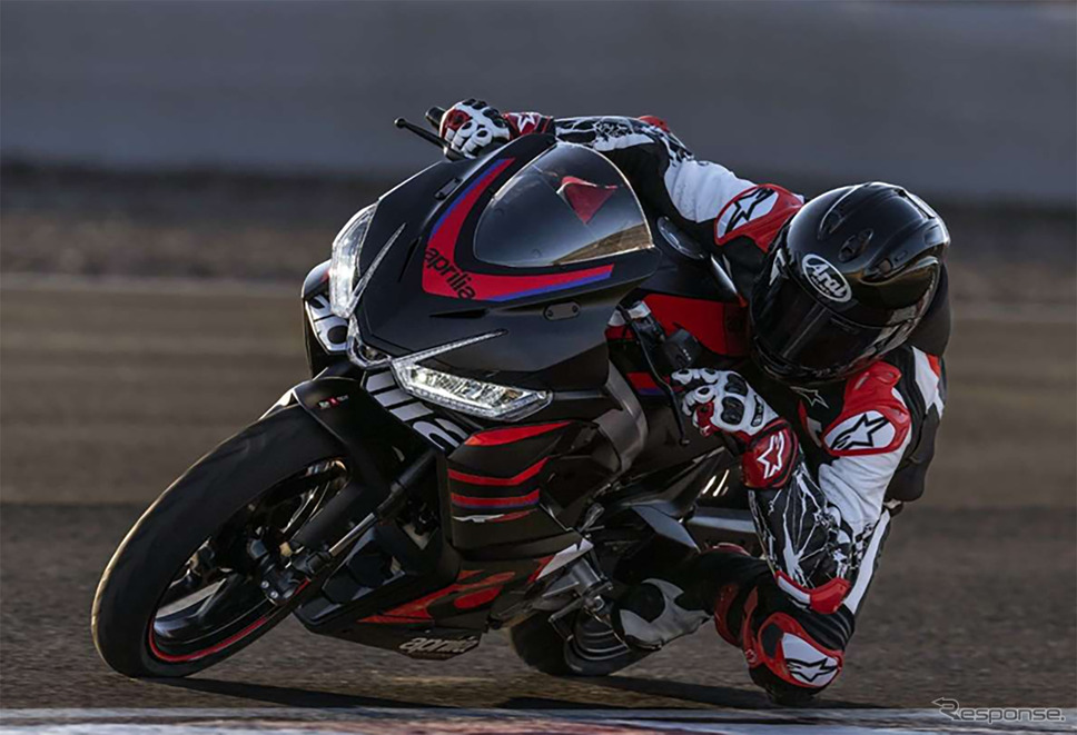 アプリリアの新型スポーツバイク『RS 457』《写真提供 ピアッジオグループジャパン》