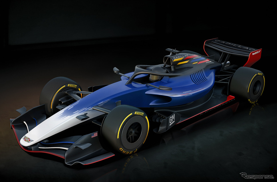 キャデラックのF1マシン(イメージ)《photo by GM》