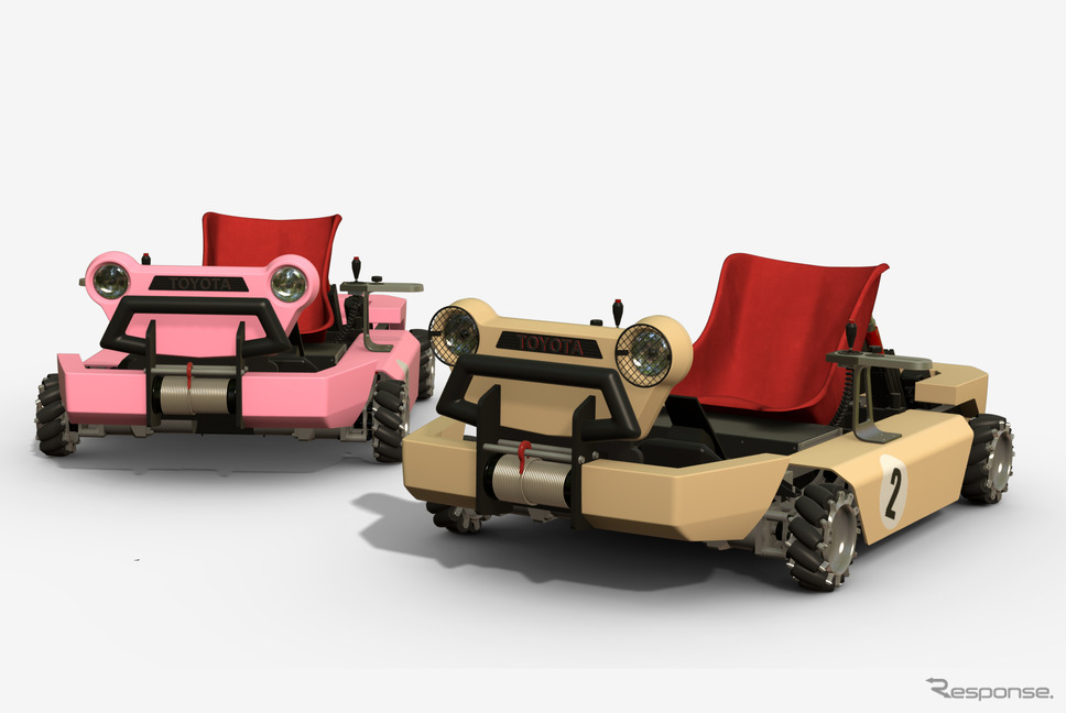トヨタのライド型アトラクション『FUNVE』《写真提供 トヨタ自動車》