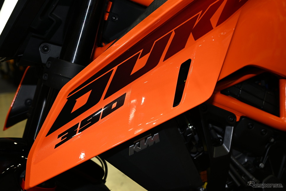 KTM、自主管理による破産手続きを開始へ。写真は「390デューク」《写真撮影 安藤貴史》