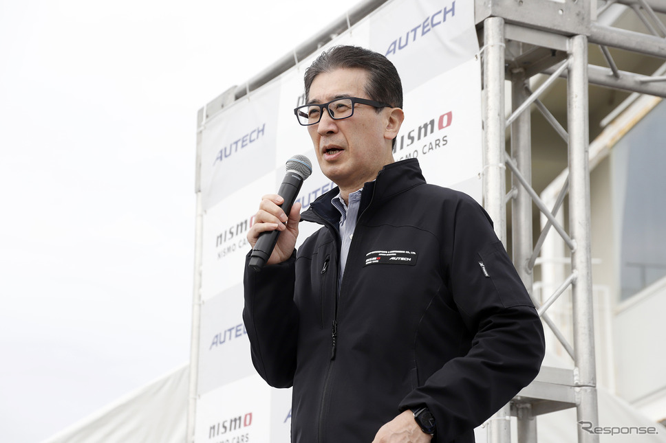 日産モータースポーツ&カスタマイズ 片桐隆夫CEO《写真撮影 小林岳夫》