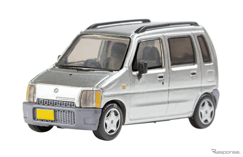 スズキとコラボレーションしたカプセルトイ「Figure Vehicle SUZUKI WAGON R(スズキ ワゴンアール)」《写真提供 スタジオソータ》