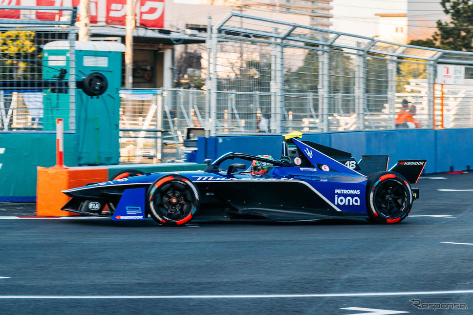 ダルヴァラ選手(フォーミュラE東京E-Prix)《写真提供 マセラティジャパン》