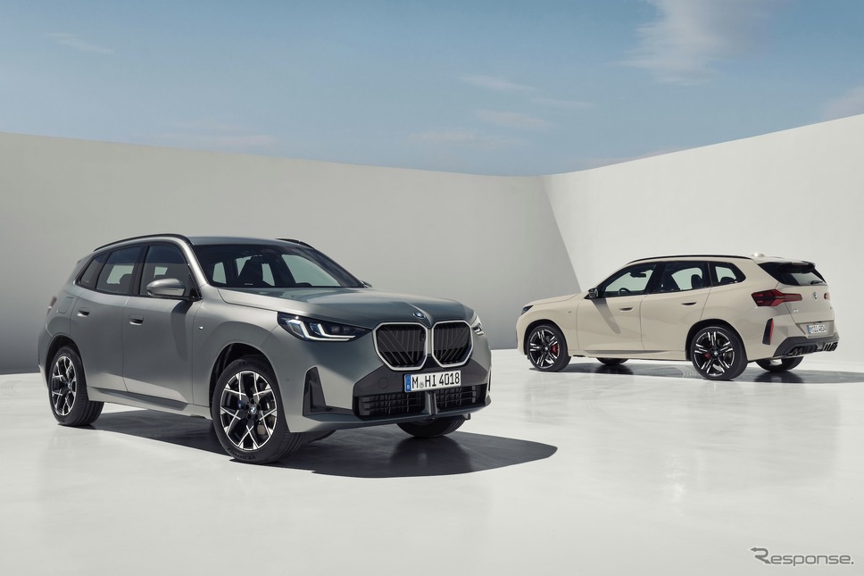 BMW X3 新型《写真提供 BMWジャパン》