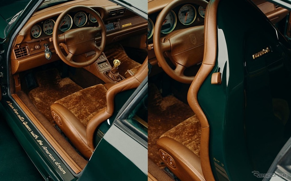 エイメ・レオン・ドレ(ALD)がポルシェと協力してポルシェ『993ターボ』を復活《photo by Porsche》