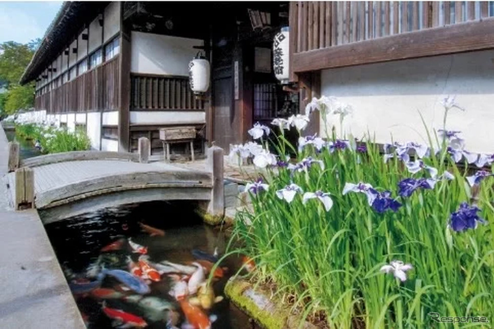 津和野のまちなか《写真提供 WHILL》