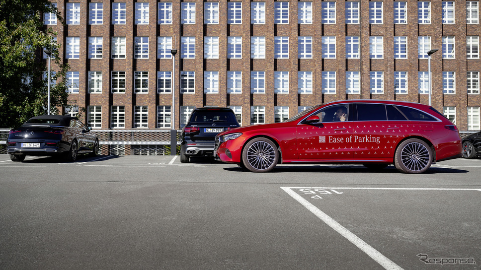 メルセデスベンツが自動駐車システムを改良《photo by Mercedes-Benz》