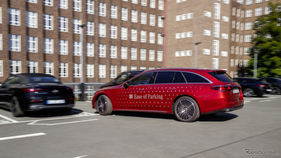 メルセデスベンツが自動駐車システムを改良《photo by Mercedes-Benz》
