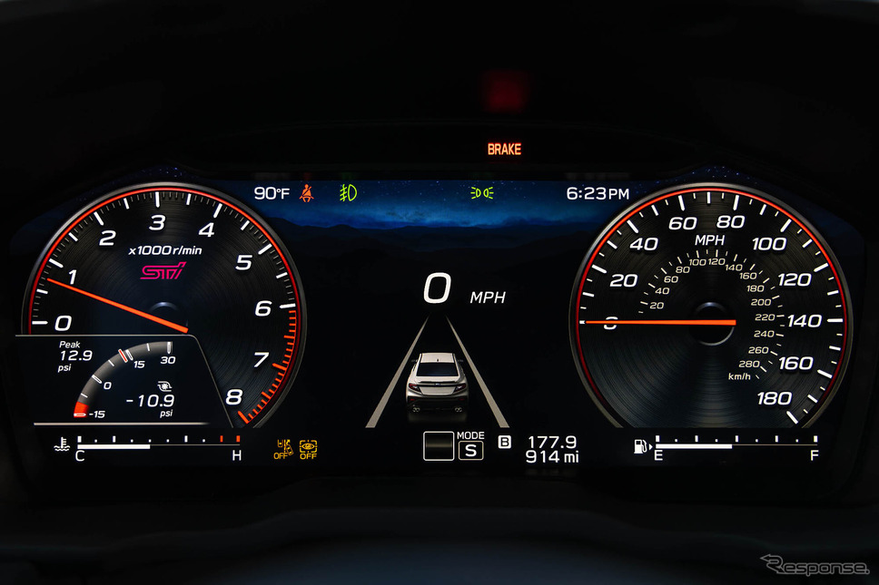 スバル WRX tS の2025年モデル（米国仕様）《photo by SUBARU》