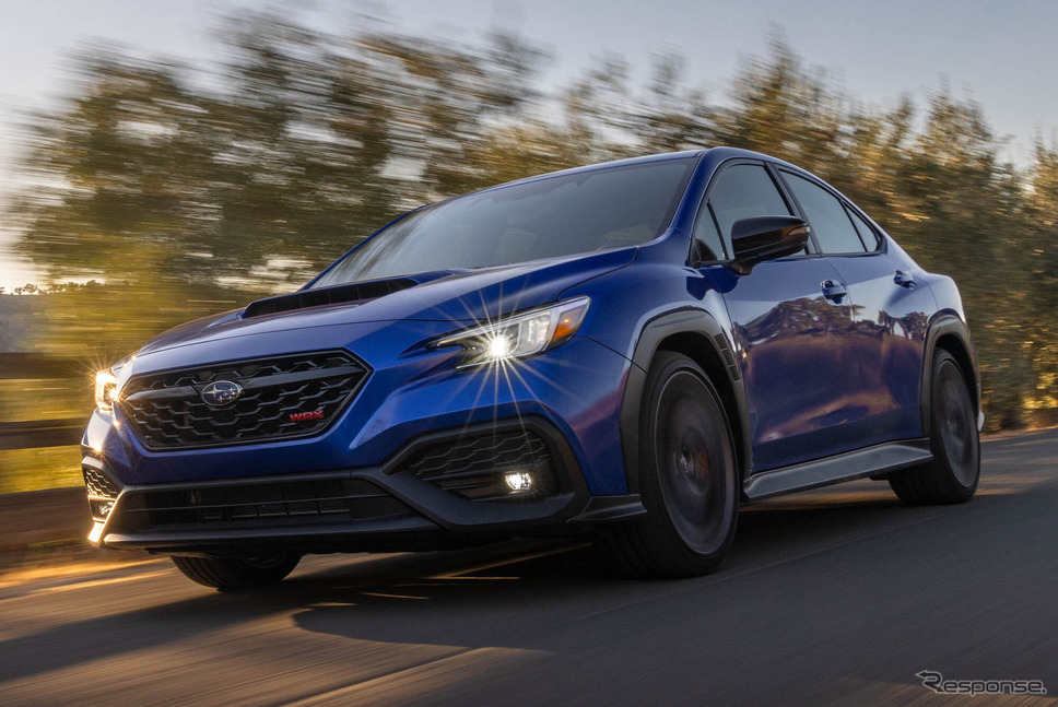 スバル WRX tS の2025年モデル（米国仕様）《photo by SUBARU》
