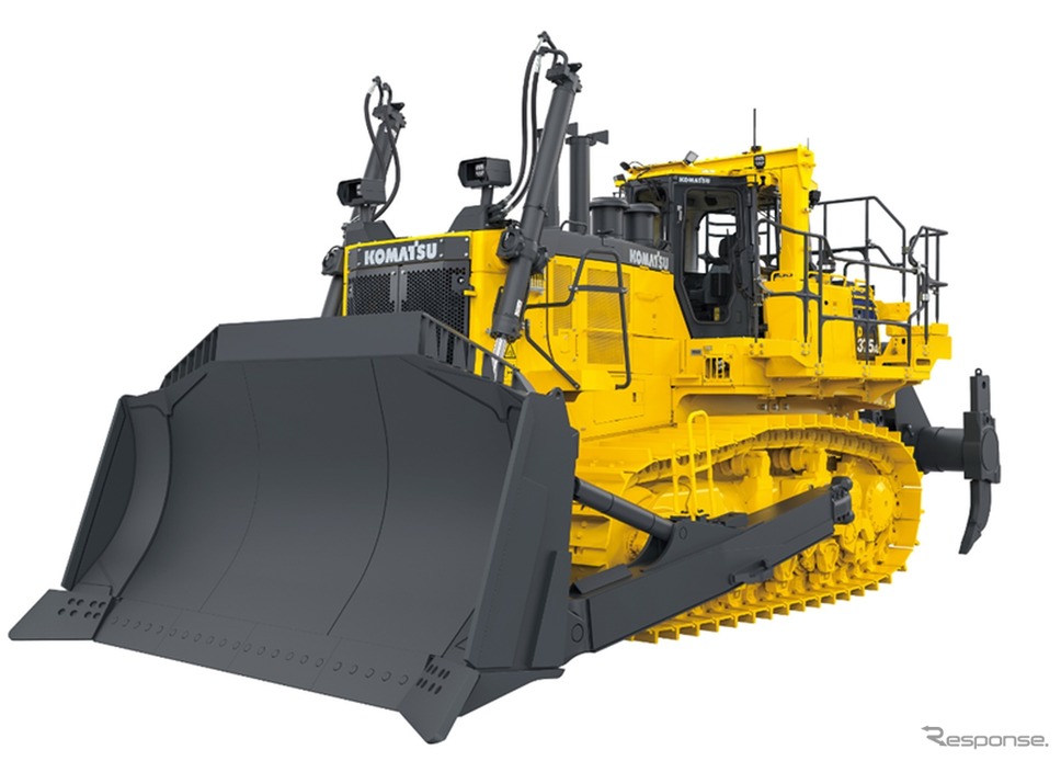 コマツの大型ブルドーザー『D375A-8R』《写真提供 コマツ》