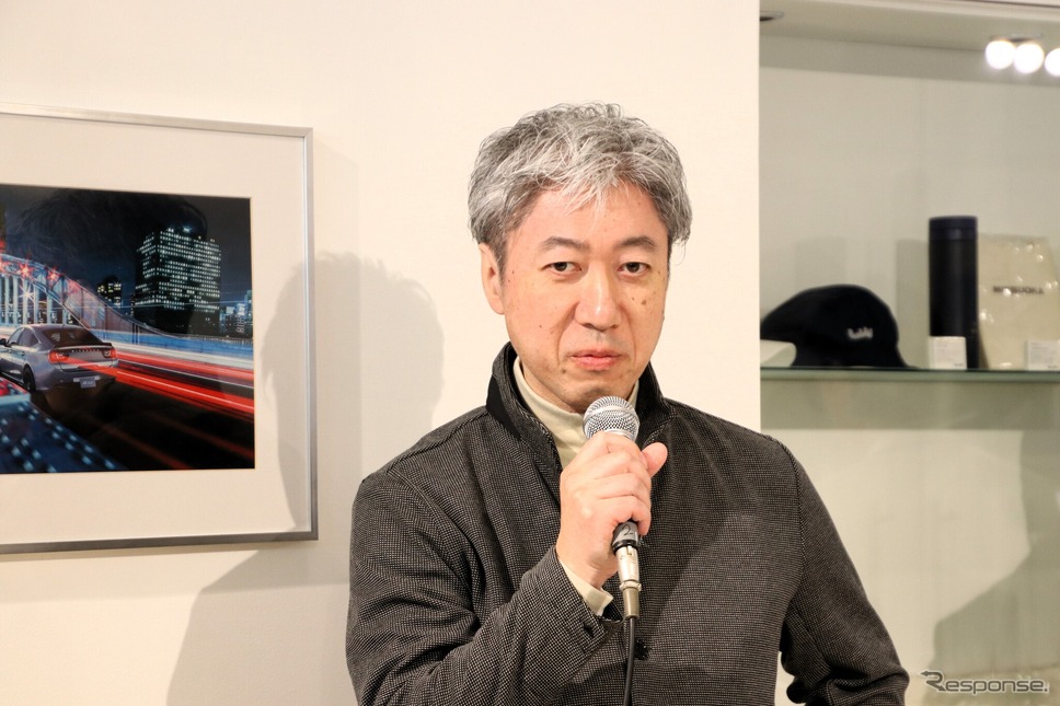 光岡自動車ミツオカ事業部開発課デザイナー渡辺清和さん《写真撮影 内田俊一》