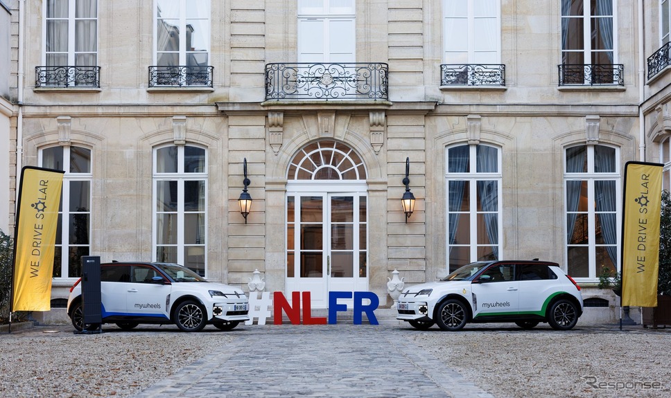ルノーが欧州初のV2G対応カーシェアリング開始へ《photo by Renault》