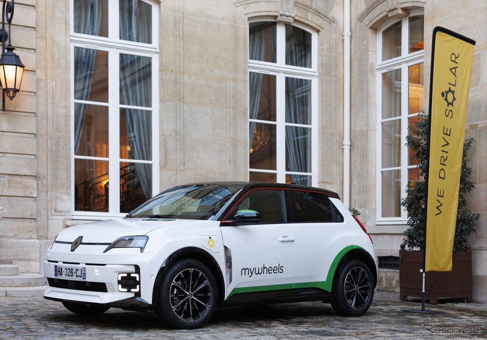 ルノーが欧州初のV2G対応カーシェアリング開始へ《photo by Renault》