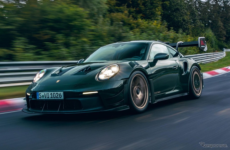 ポルシェ『911 GT3 RS』の「マンタイキット」装着車《photo by Porsche》
