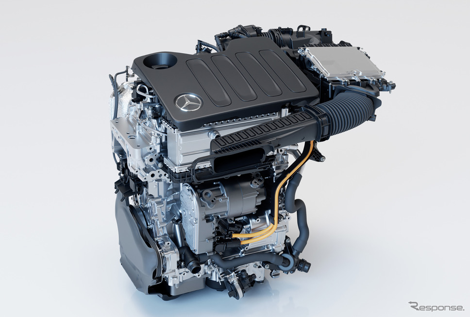 メルセデスベンツ CLA 次期型に搭載される新開発48Vハイブリッド《photo by Mercedes-Benz》