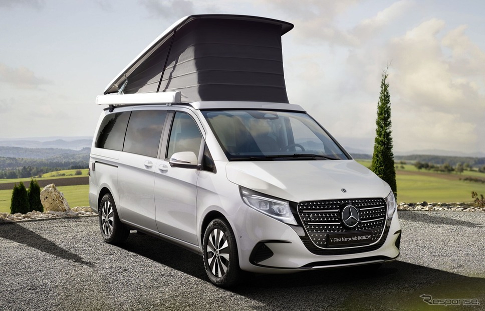 メルセデスベンツ『Vクラス』改良新型のキャンピングカー「マルコポーロHORIZON」《photo by Mercedes-Benz》
