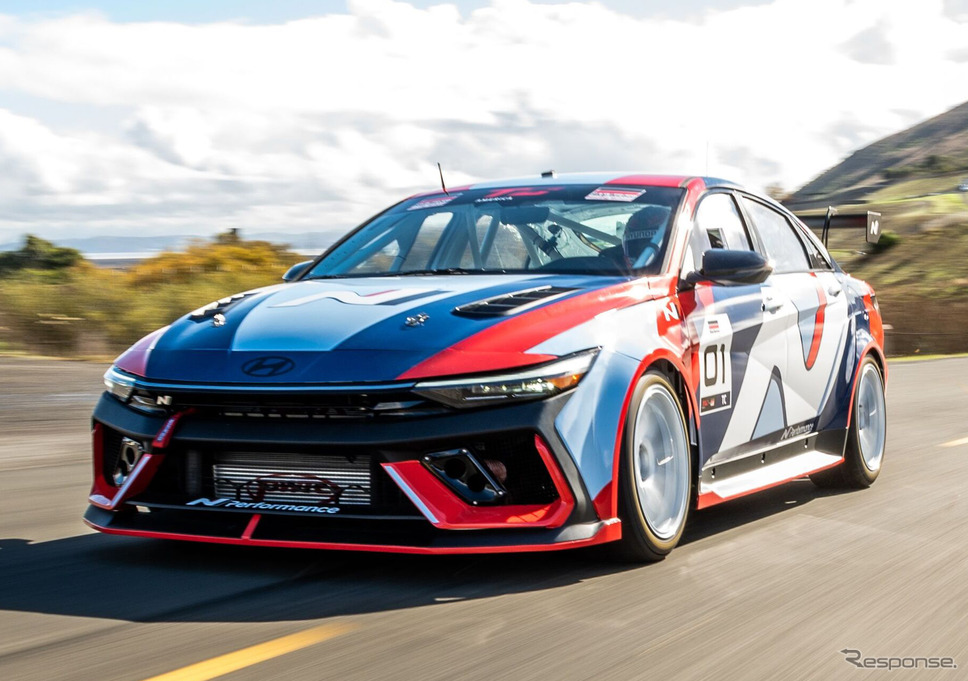 ヒョンデ エラントラN1 TCエボレースカー《photo by Hyundai》