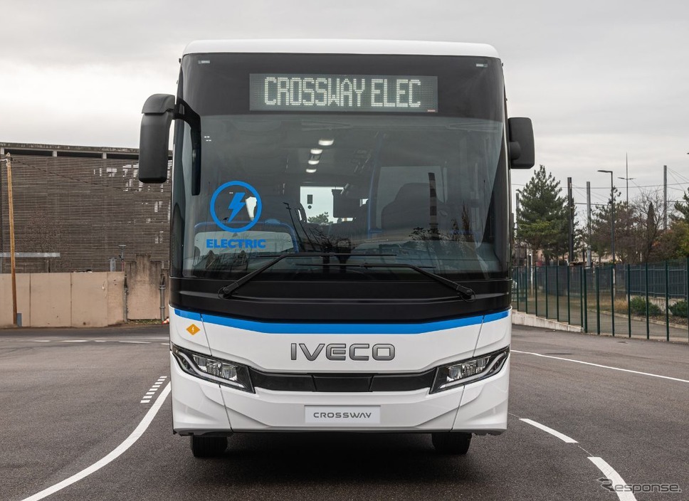 IVECOの新型電気バス「CROSSWAY ELEC」《photo by IVECO》