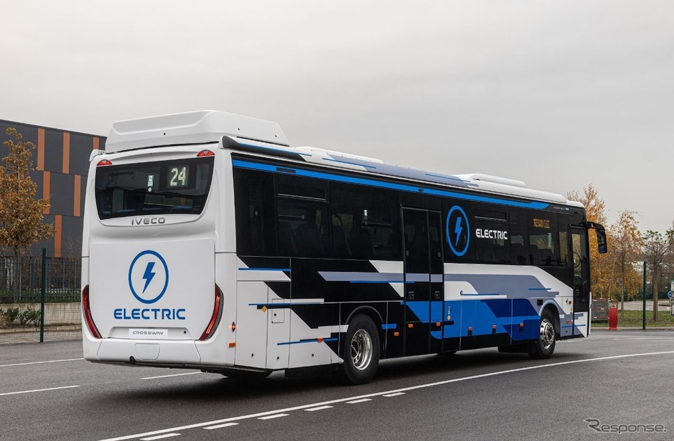 IVECOの新型電気バス「CROSSWAY ELEC」《photo by IVECO》