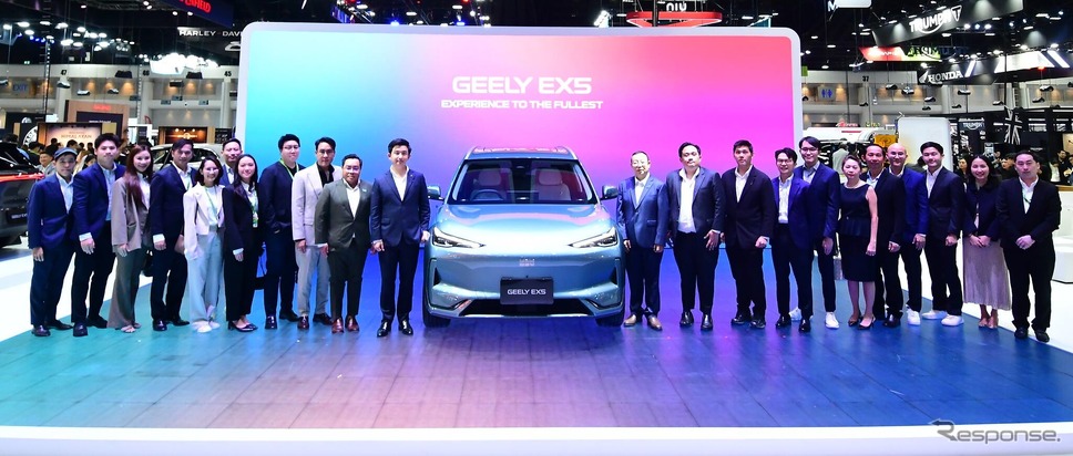 ジーリー（吉利）オートの新型電動SUV『EX5』《photo by Geely》