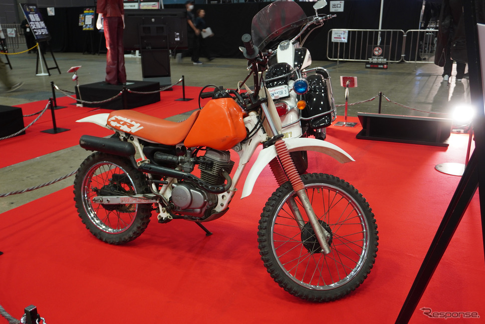 『ターミネーター2』ジョン・コナーのホンダ XR100(東京コミコン2024)《写真撮影 宮崎壮人》