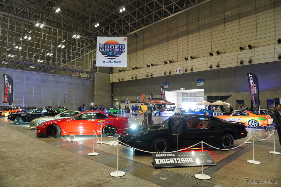 「スーパーライド」コーナー(東京コミコン2024)《写真撮影 宮崎壮人》