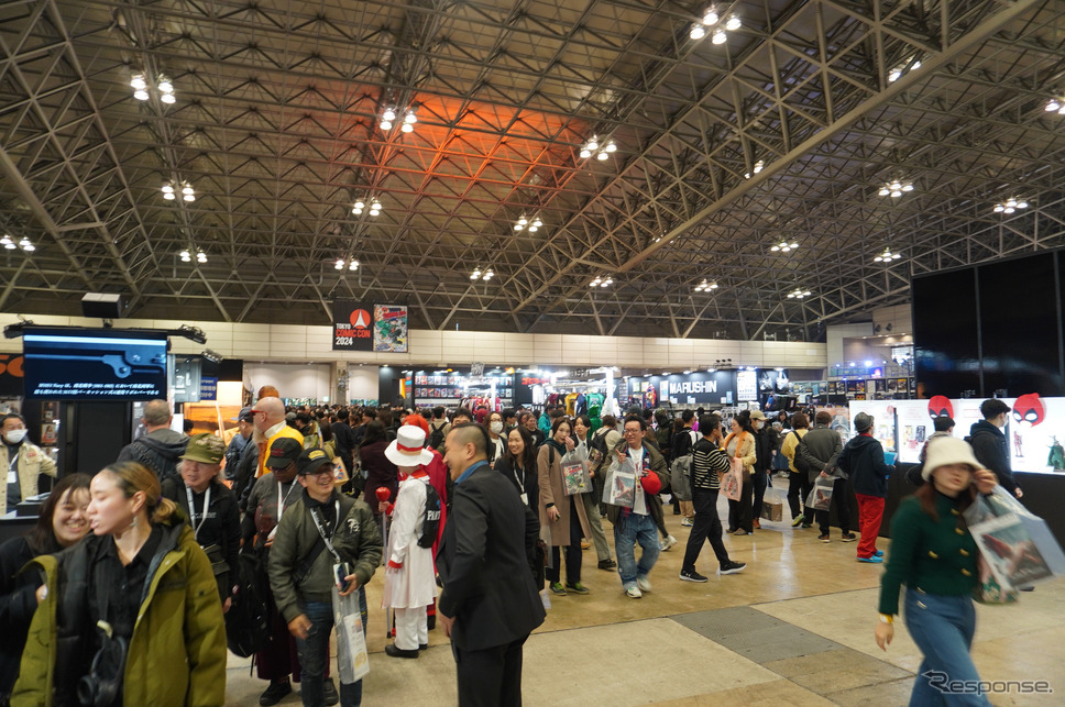東京コミコン2024 会場風景《写真撮影 宮崎壮人》