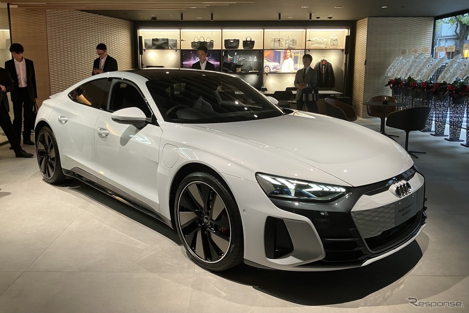 アウディ e-tron GTクワトロ《写真撮影 高木啓》