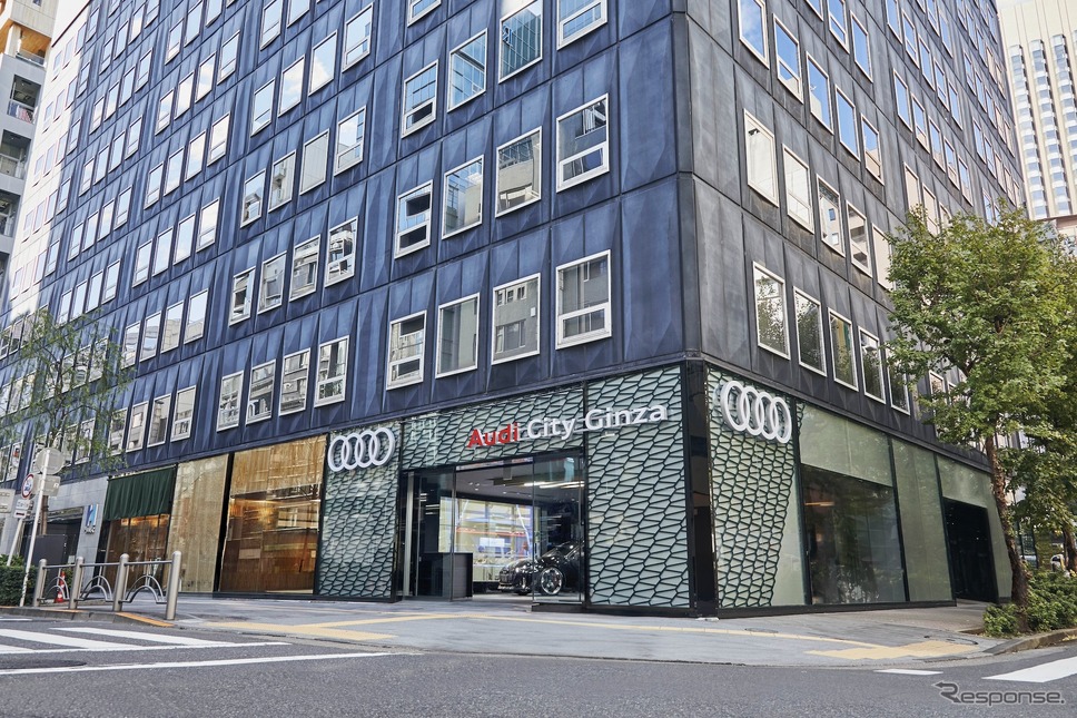 Audi City 銀座《写真提供 アウディジャパン》