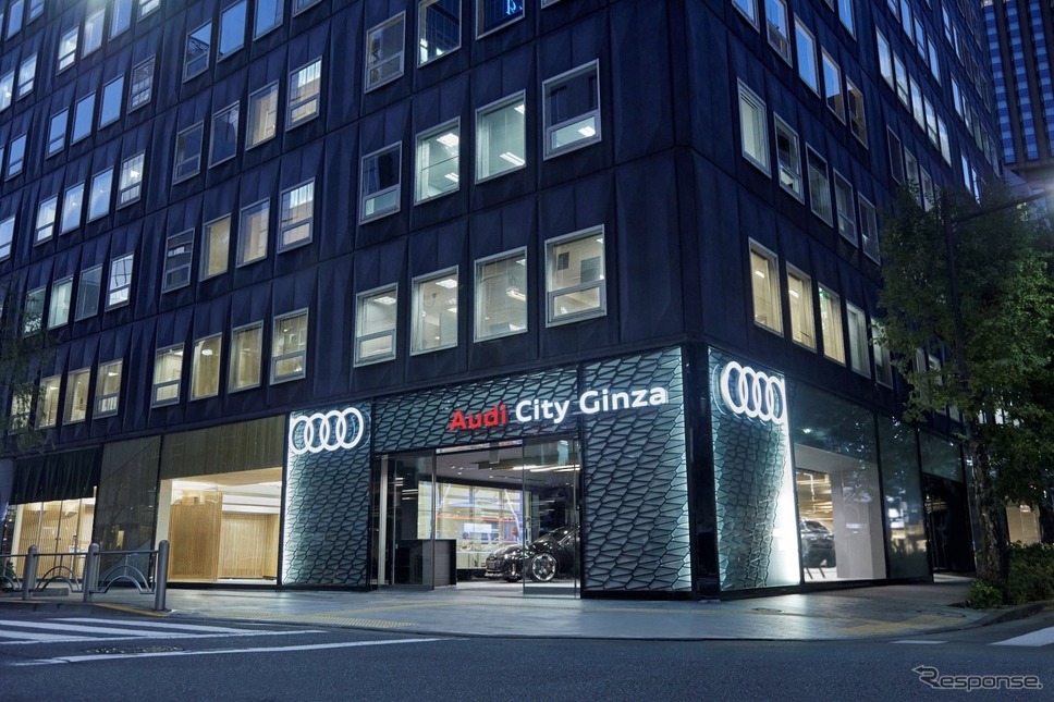 Audi City 銀座《写真提供 アウディジャパン》