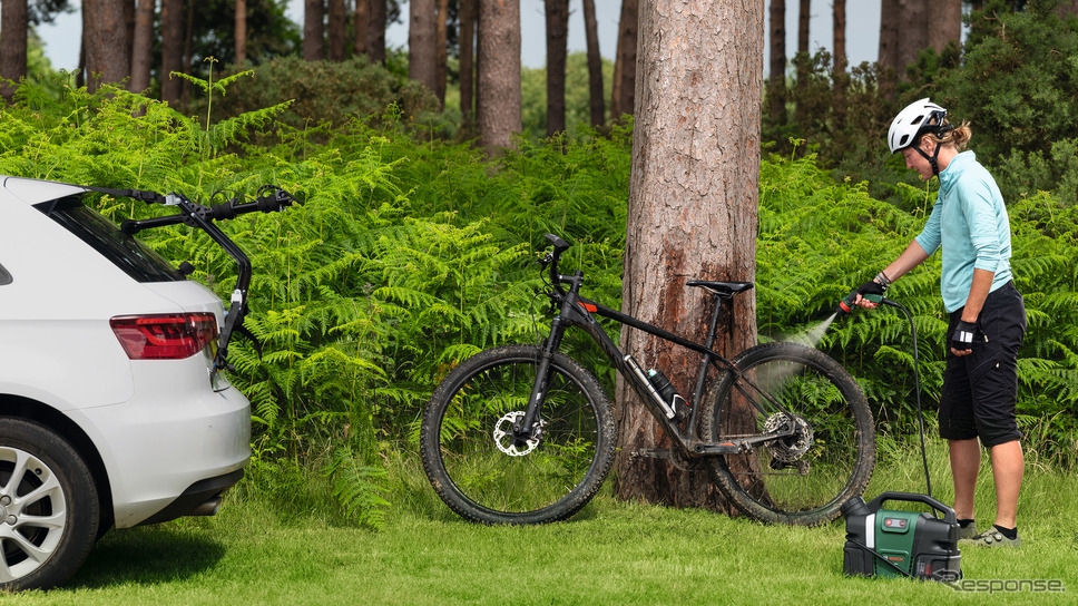 ボッシュの新型コードレス低圧洗浄機「Fontus 18V-6 Bike Cleaner」《photo by Bosch》