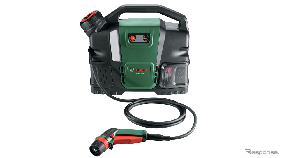 ボッシュの新型コードレス低圧洗浄機「Fontus 18V-6 Bike Cleaner」《photo by Bosch》