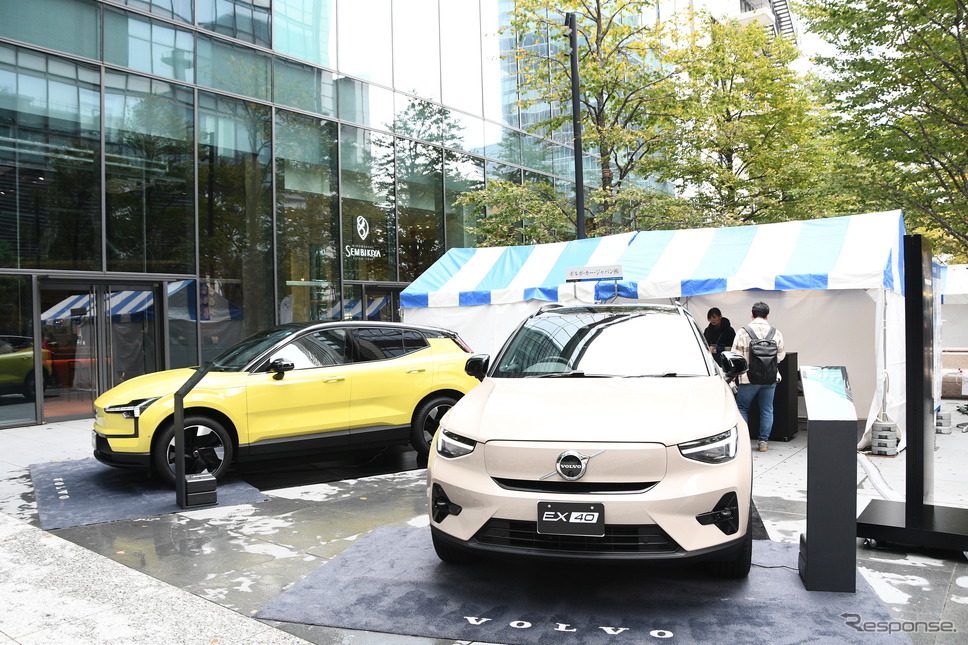 ボルボEX30／（KITTEテラス会場）《写真撮影　諸星陽一》