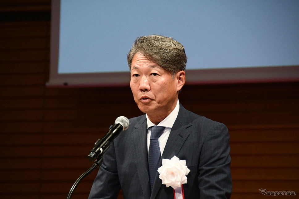 上野金太郎JAIA理事長《写真撮影　諸星陽一》