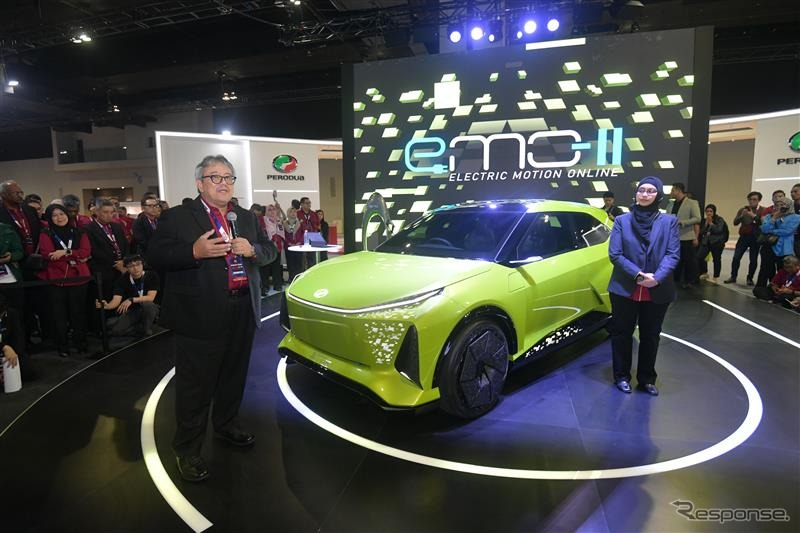 プロドゥアの次世代EVコンセプト「eMO-2」《photo by Perodua》