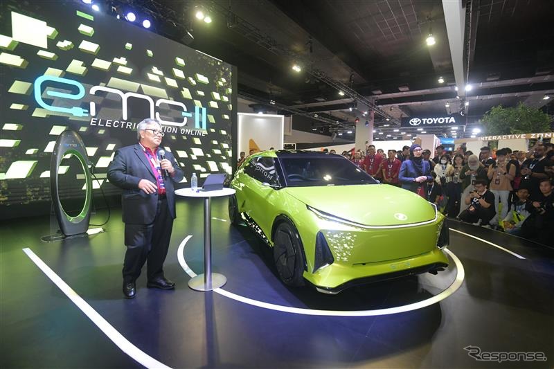 プロドゥアの次世代EVコンセプト「eMO-2」《photo by Perodua》