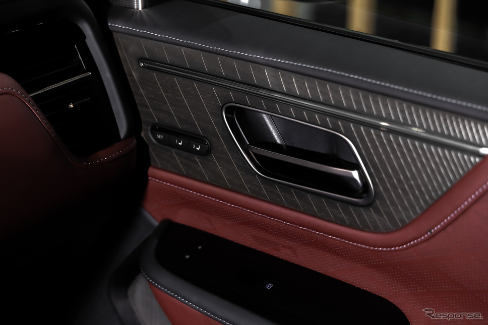 インフィニティ QX80 新型の内装デザインに「琴」イメージを採用《photo by infiniti》