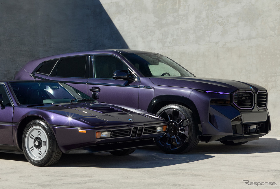 BMW M1(手前)と2025 BMW XM by Kith(奥)《photo by BMW》