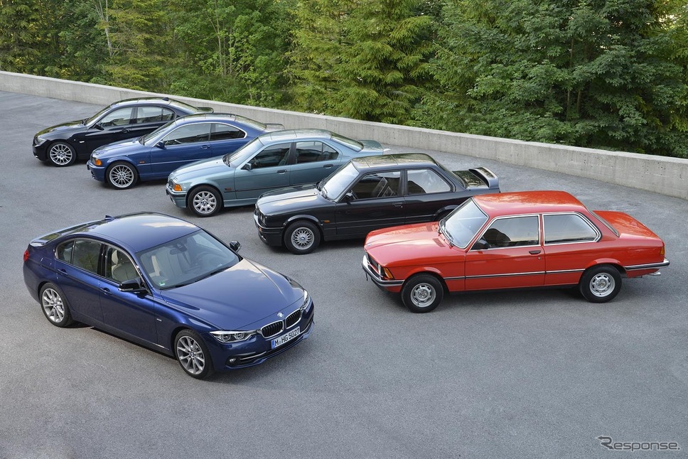 歴代BMW3シリーズ《photo by BMW》