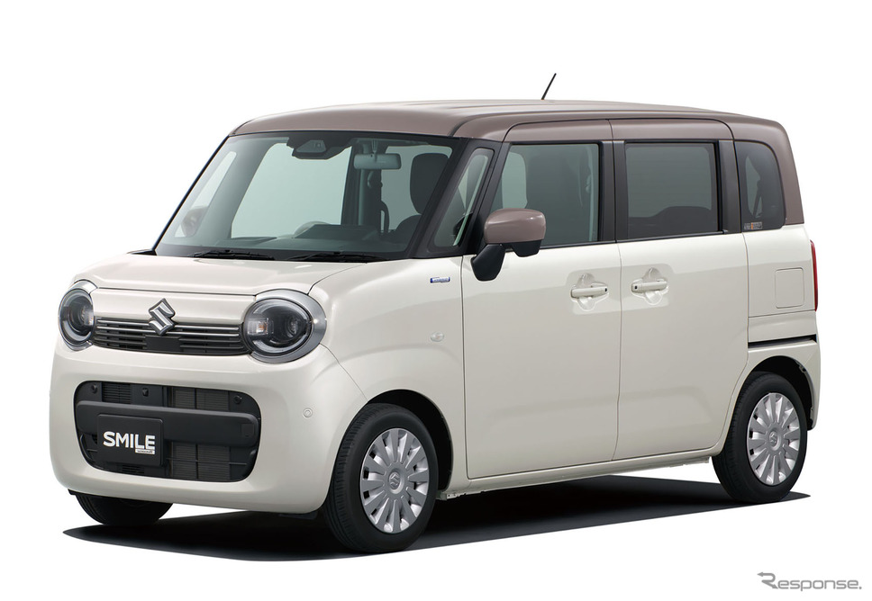 スズキ ワゴンR スマイル 一部仕様変更モデル(ソフトベージュメタリック×トープグレージュ 2トーンルーフ)《写真提供 スズキ》