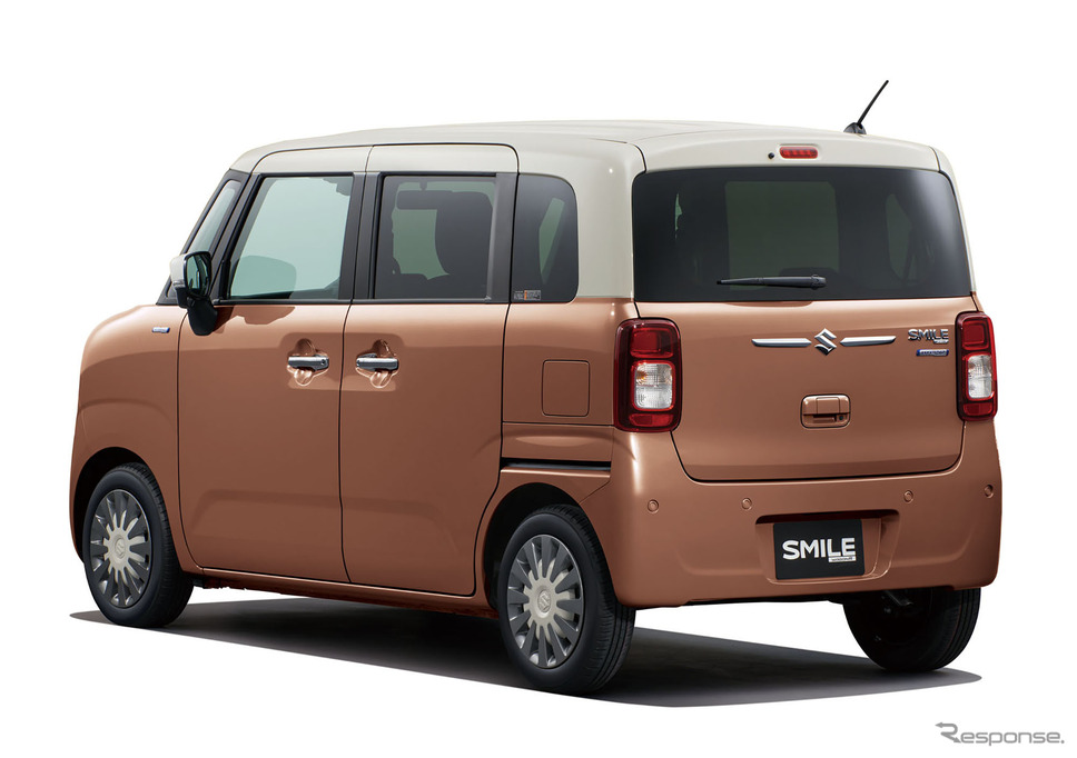 スズキ ワゴンR スマイル 一部仕様変更モデル(トーニーブラウンメタリック×ソフトベージュ2トーンルーフ)《写真提供 スズキ》