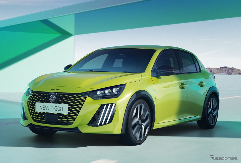 プジョー e-208 改良新型(参考画像)《photo by PEUGEOT》